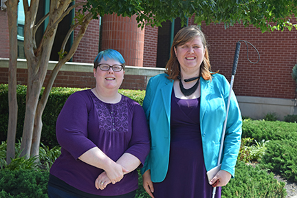 Anna Kresmer and Amy Mason