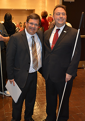 Congressman Gus M. Bilirakis and Mark Riccobono