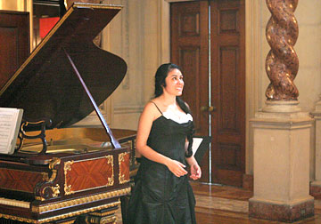 Jessica Bachicha in performance.