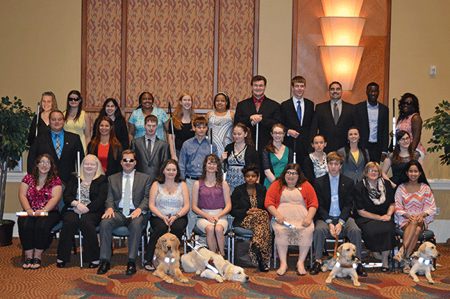 The 2015 NFB Scholarship Class of 2015 
