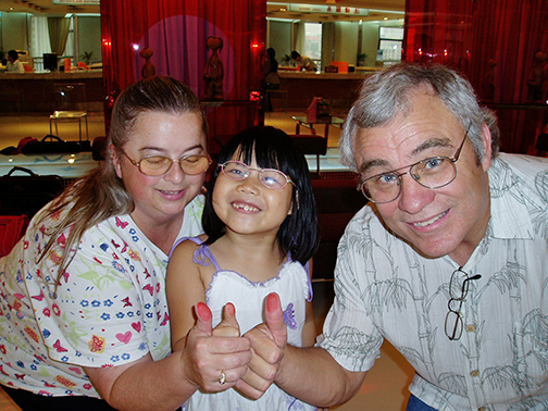 Merry-Noel, Ashleah, and Marty Chamberlain