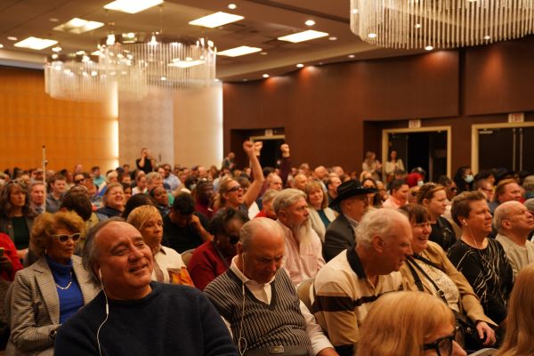 Blind people gather for the Great Gathering-In