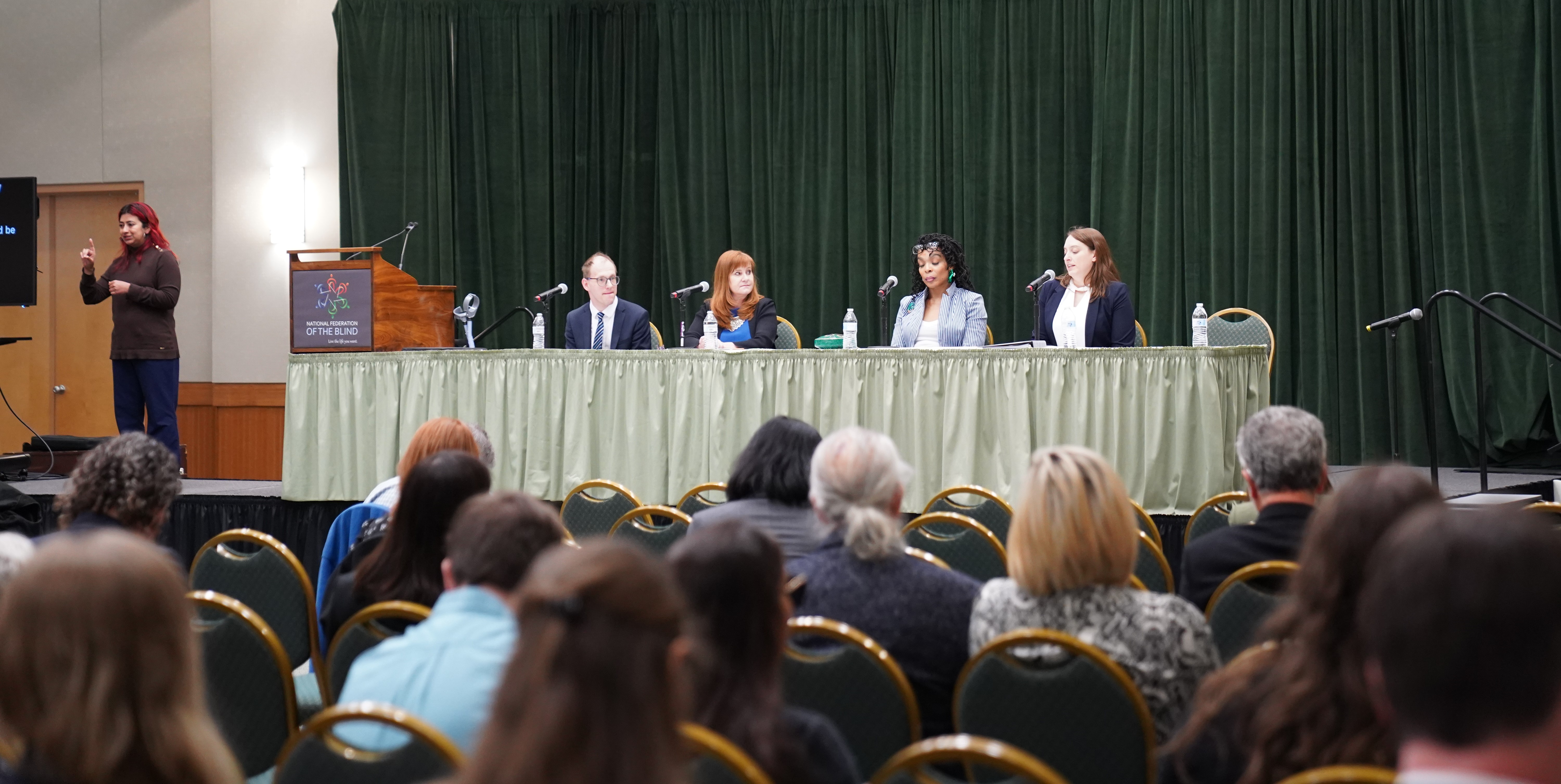 Panel speakers present during the Jacobus tenBroek Disability Law Symposium