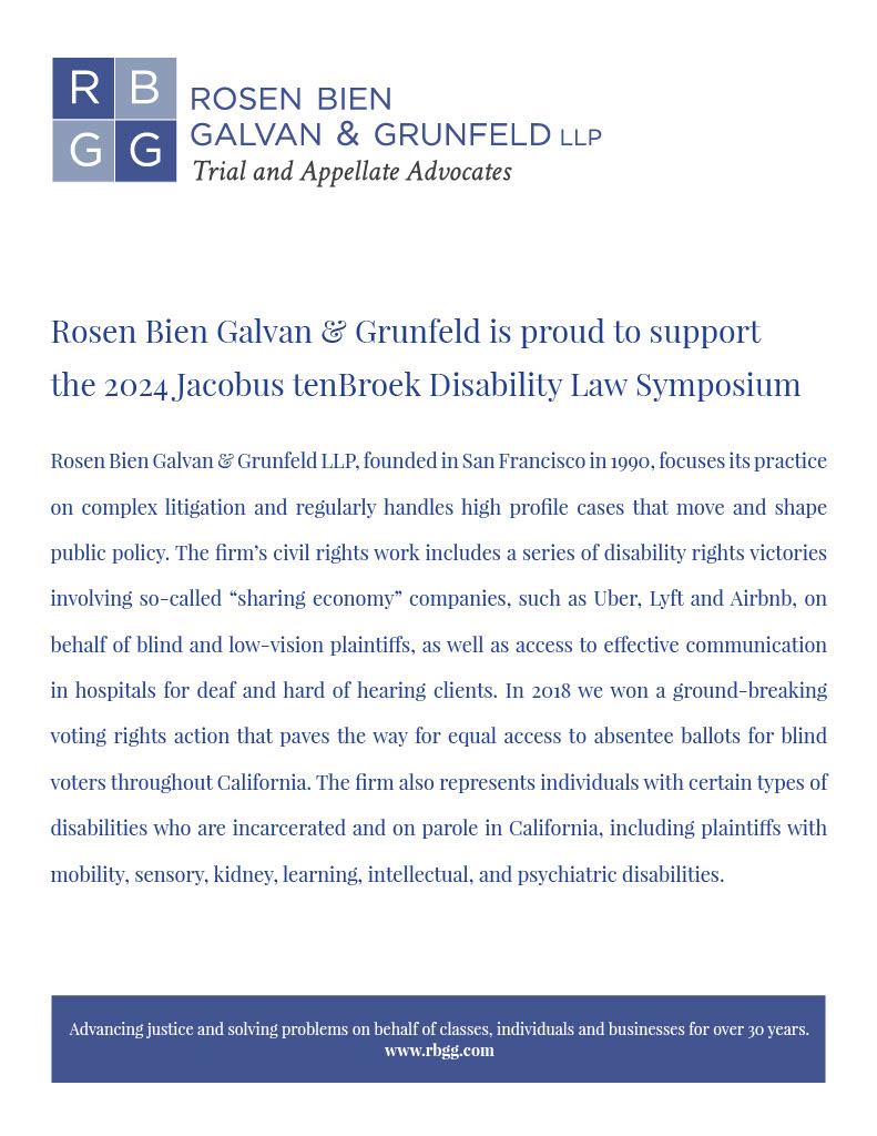 Rosen Bien Galvan & Grunfeld LLP logo