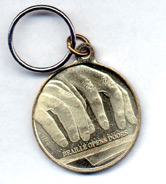 The Louis Braille medallion