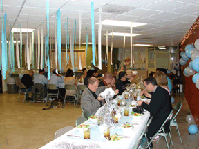 The CCB�s Business Enterprise Program trainees provided a three-course, formal, sit-down dinner for students, staff, and visitors. The meal was expertly prepared, presented, and enjoyed by all.