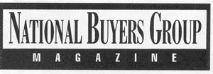 Pictured here is the National Buyers Group Magazine logo.