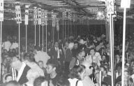 Photo of the convention ballroom shortly before the opening convention session.