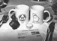 Photo of mementos of the 1999 NFB Banquet.