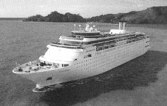 Photo of a cruise ship