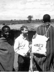 Photo of Michael Baillif in Kenya
