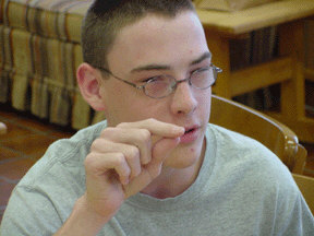 Aaron Linson, Louisville, Kentucky: age 14.grade 8