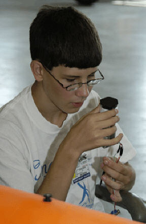 Justin Hodge, Bunker Hill, Indiana: age 16, grade 11.