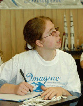 Meghan Joost, Chicago, Illinois: age 17, grade 12.
