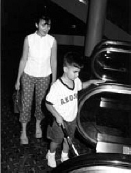 Rogyn Herrera of California with son John.