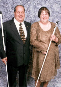 Albert Sanchez and his wife, Geraldine