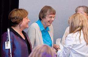 Joanne Wilson and Doris Willoughby