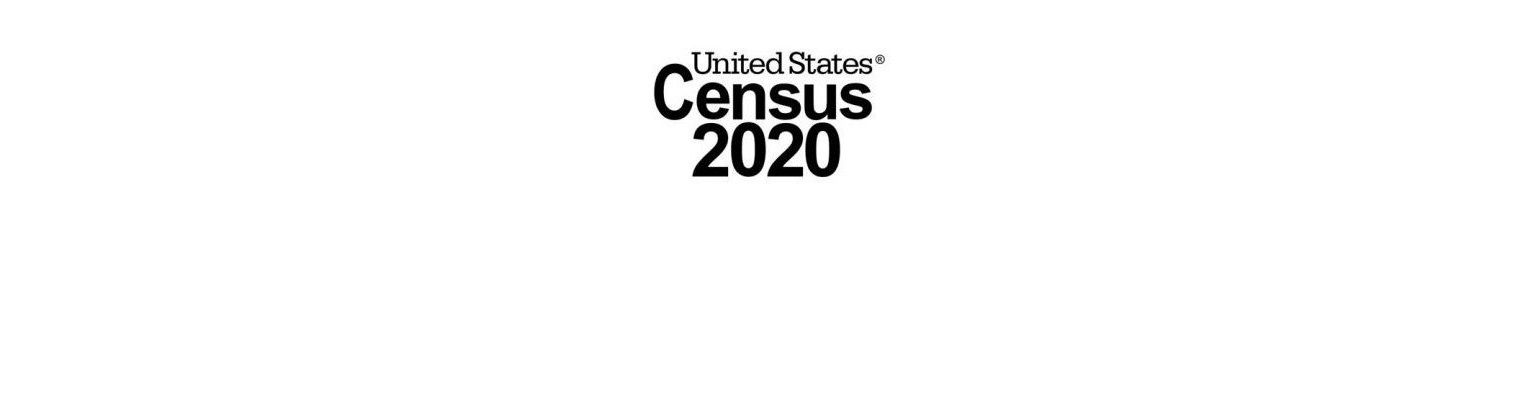 The words United States Census 2020.