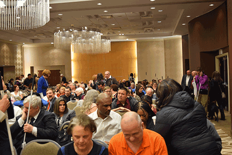 Fine weather and a fine crowd came together for this year&rsquo;s Washington Seminar.
