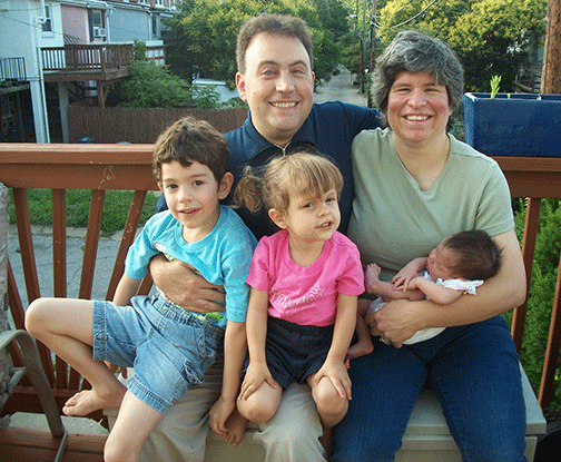 The Riccobono Family: Mark, Melissa, Austin, Oriana, and little Elizabeth. See "Taking Control and Becoming a Driver of My Life"