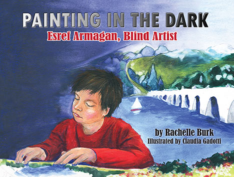 Cover of Painting in the Dark by Rachelle Burk