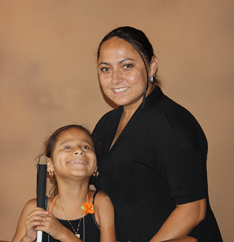 Angelica Gomez and her daughter, Melanie